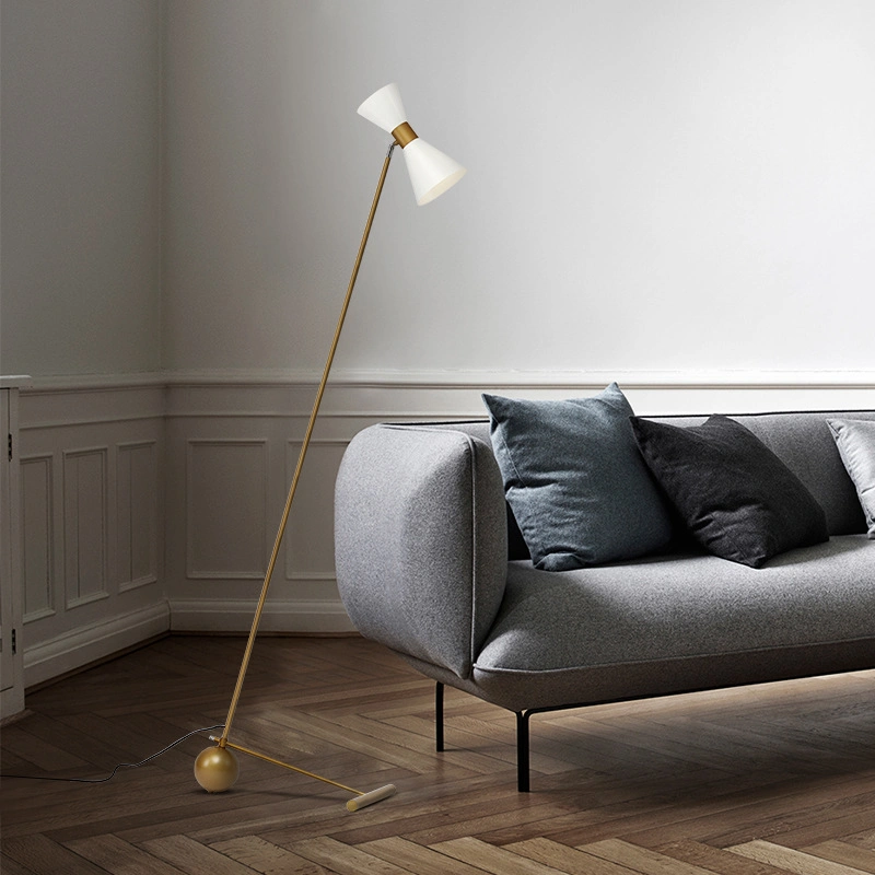 Nordic Hourglass Floor Lamp Modern Floor Lights Standing Lighting Industrial Floor Lamp (WH-MFL-61)