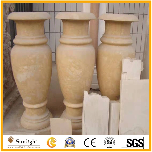 Natural Stone (Marble/Granite) Flower Pot/Vase