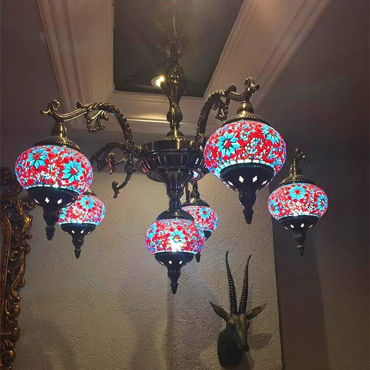 Turkish Turkish Lamps Chandelier Retro Vintage Chandelier (WH-DC-24)