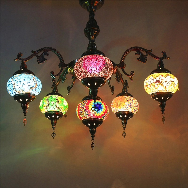 Turkish Turkish Lamps Chandelier Retro Vintage Chandelier (WH-DC-24)